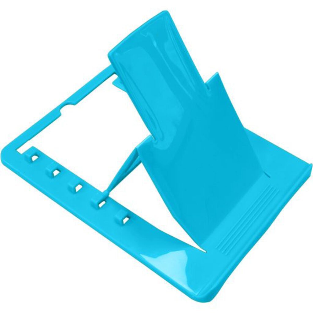 Подставка для книг "Attomex" 16*21см пластик, голубая