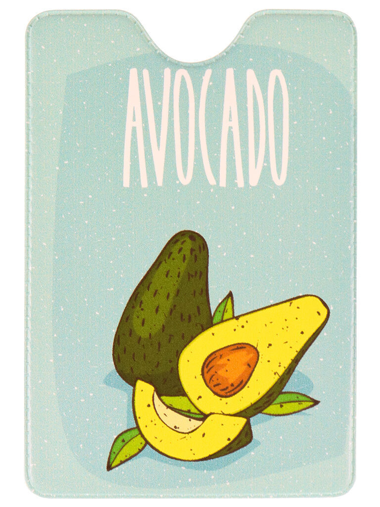 Обложка для пропуска/проездного "Avocado" ПВХ