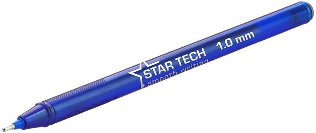 Ручка шар. PENSAN "STAR TECH" , 1мм, синяя, игольчатый стержень