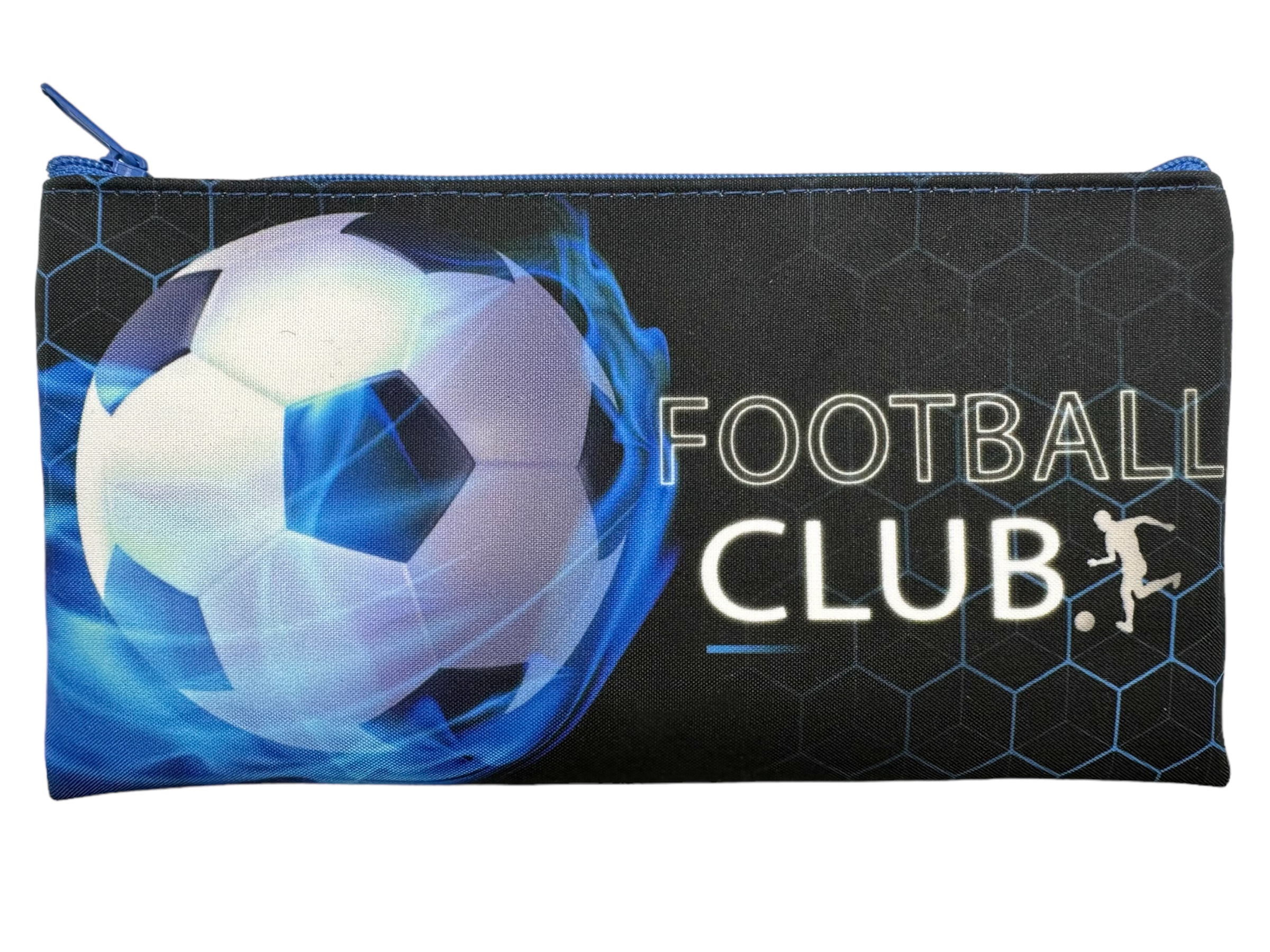 Пенал-косметичка (205*108) молния, ткань "Футбол"