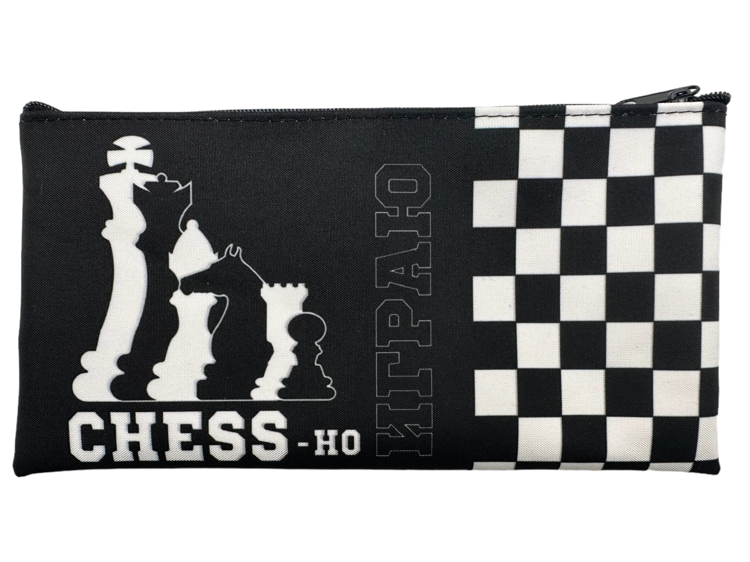 Пенал-косметичка (205*108) молния, ткань "Chess-но"