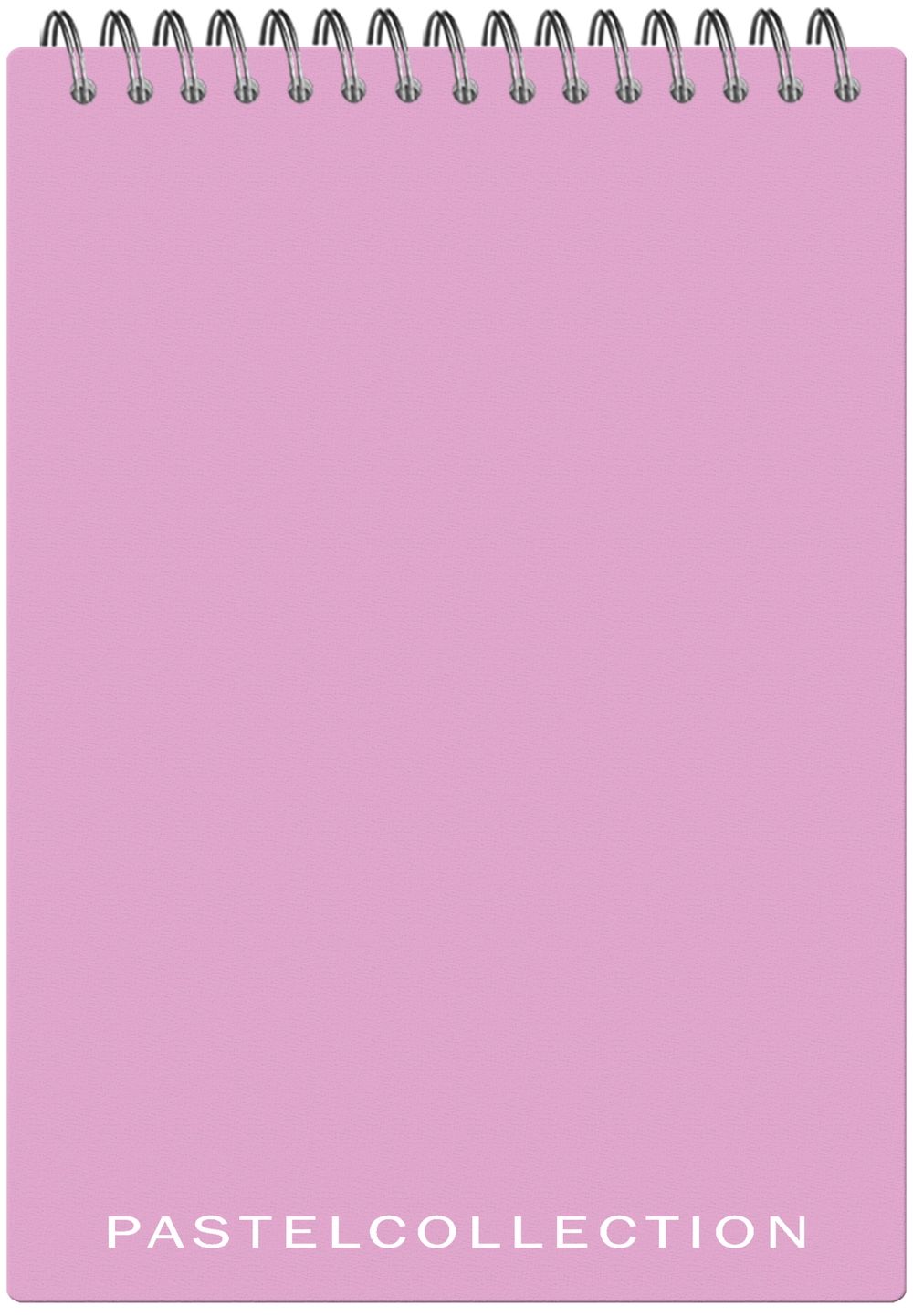Блокнот А5 пласт.обл.  60л "Pastel Collection Pink" гребень, кл.