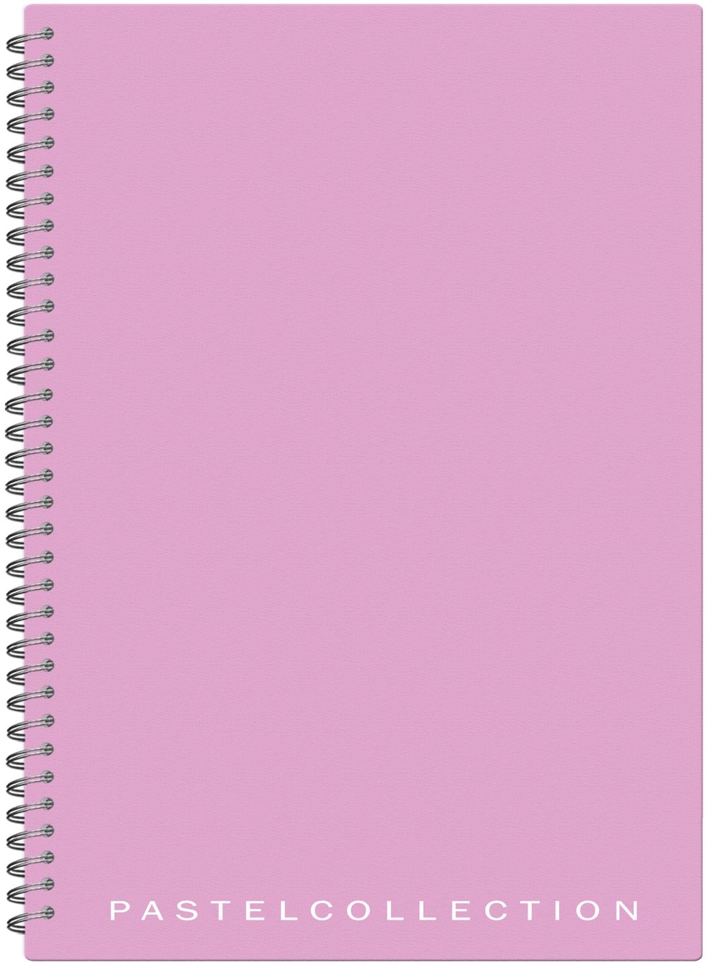 Тетрадь А4  96л кл. гребень Полином пласт.обл. "Pastel Collection Pink/Purple"
