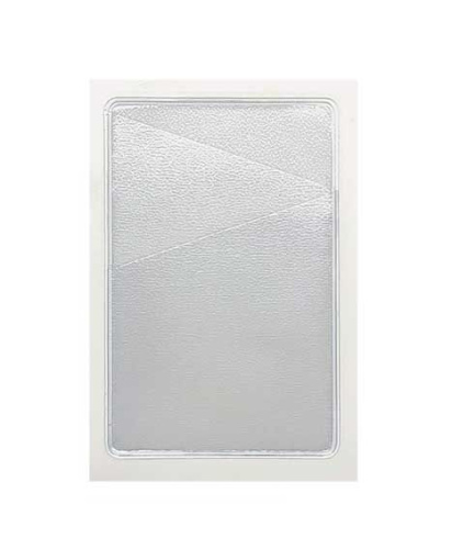 Карман для двух карт на телефон, самоклеящийся, 65х98, прозрачный